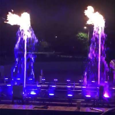 Fire Mix Water Jets&Fire Nozzles Fountain Equipment