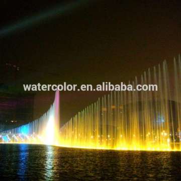 Outdoor Dancing Water Fountain with Different shinning water features