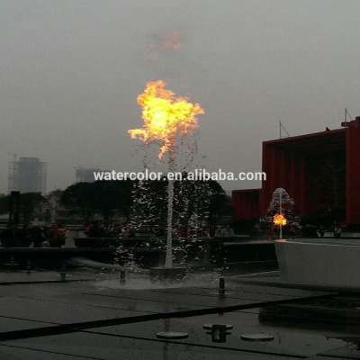 Stainless Steel Fire Fountain Fire Mix Water Fountain