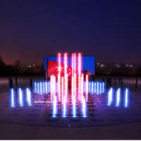 Free Design Outdoor Garden Musical Dancing Water Fountain With DMX LED Lights