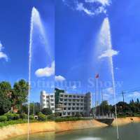 Outdoor Decorative High Jet Spray Water Fountain for Music Dancing Project Show